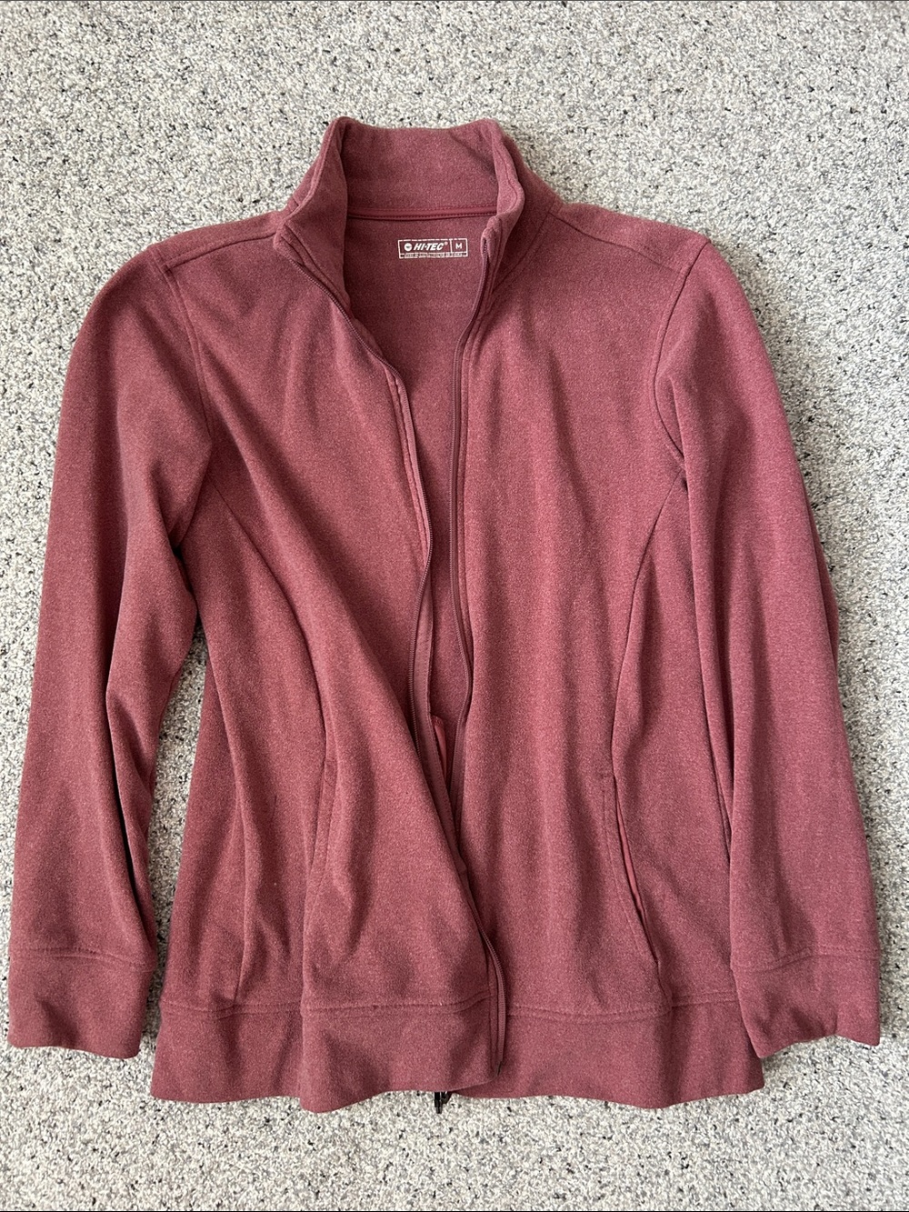 Hi-Tec Women's Dusty Rose Zip-Front Bomber Jacket